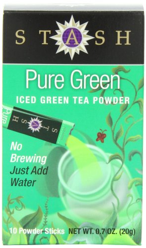 Stash Powdered Green Iced Tea, Premium, 10 Count