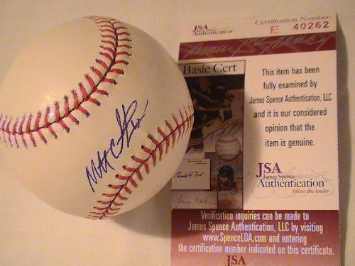 MATT WIETERS SIGNED AUTOGRAPHED RAWLINGS BASEBALL BALTIMORE ORIOLES, COA JSA