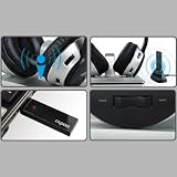 Rapoo High Definition 2.4G Rapoo H9000 Wireless Rf Headphones Microphone For PC USB 2.0 Jack by Koolertron