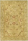 Safavieh Antiquities AT822B Light Brown 4' x 6' Handmade Hand-Spun Wool Area Rug