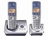 Panasonic TG7222E Twin DECT Telephone Answering Machine Electronics