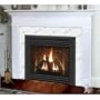 Sienna Flush Fireplace Mantel in Medium English Chestnut