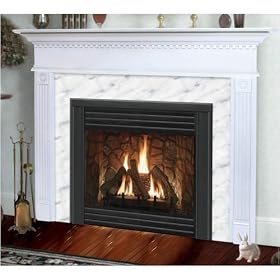 Sienna Flush Fireplace Mantel in Medium English Chestnut by Hearth and Home Mantels