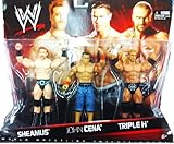 Mattel WWE Wrestling Exclusive Action Figure 3Pack Sheamus, John Cena Triple H
