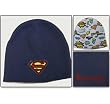 Superman Logo Navy Reversible Knit Hat Beanie