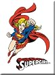 Supergirl 'White Background' Refrigerator Magnet