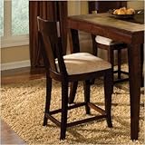 Standard Furniture 10314 Laguna Stool in Cherry (Set of 2)