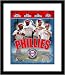 Jimmy Rollins, Ryan Howard, Pat Burrell and Chase Utley Philadelpha Phillies MLB Framed 8x10 Photograph 2007 Big 4