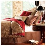 Mystic Valley Traders AST-DR18 Astor Place Bed Skirt with 18