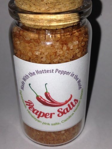 Carolina Reaper Pepper Salt - World's Hottest Pepper! 1.5 oz