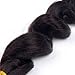 Eayon Hair® Peruvian Hair Extensions, Genuine 5a Virgin Remy Hair RAW Unprocessed, Natural Wavy Loose Wave, 3 Bundles/ Lot 300 Gram 10