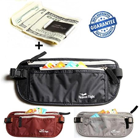 Money Belt Heaven Flight (Black)