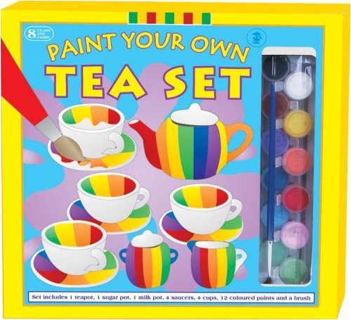 Childrens Toyshop  Toys : Paint your own Tea Set