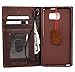 Genuine Full Leather Case for Samsung Galaxy Note 5 Book Pro Wallet Handmade Retro Free Shipping
