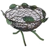 Verdigris Birds Nest Bird Themed Wired Candle Holder for Votive