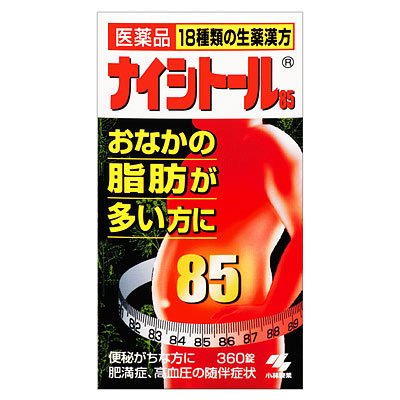 ナイシトール　８５　３６０錠　