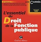 L'essentiel du Droit de la Fonction Publique