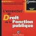 L'essentiel du Droit de la Fonction Publique