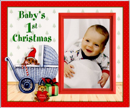 Baby's First Christmas Picture Frame Gift