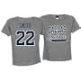 Cowboys - Reebok Men's NFL Practice Field Legends Tee - Smith, Emmitt ( sz. L, Grey : Smith, Emmitt : #22 : Cowboys )