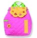 Stephen Joseph NEW Quilted Flower Backpack (green with pink)