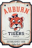 NCAA College Vault Auburn Tigers 11-by-17 Wood Sign