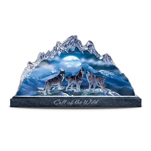Call Of The Wild Collectible Wolf Art Figurine by The Bradford Exchange
