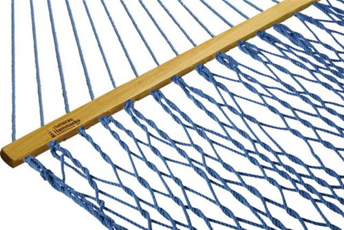 Hatteras DC-14KB Large DuraCord Rope Hammock - Kings Blue