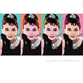 Unframed Posters - Audrey Hepburn "Pop Art" (24 x 36")