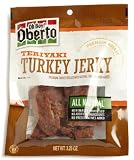 Oh Boy! Oberto All-natural Teriyaki Turkey Jerky, 3.25-Ounce Bags (Pack of 4) by Oh Boy! Oberto Cheap