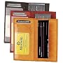 Genuine Leather Simple Check Book Holder style - mw156cf