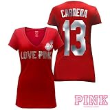 Cleveland Indians Victoria's Secret PINK&Atilde;&macr;&Acirc;&iquest;&Acirc;&frac12; Player Tee