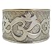 Womens Cuff Bracelet Sterling Silver Wrist Jewelry 2.25 Inches