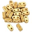 2 Hole Spacer Bali Beads Gold Plated Part 9mm Approx 20