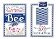 Bee Poker Playing Cards Diamond Back - Blue Bee Poker Playing Cards Diamond Back - Blue