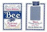 Bee Poker Playing Cards Diamond Back - Blue