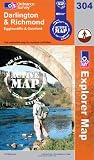 Darlington and Richmond (OS Explorer Map Active) (OS Explorer Map Active)