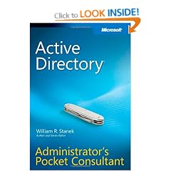 Active Directory Administrator's Pocket Consultant: Administrator's Pocket Consultant