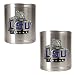 LSU Tigers NCAA 2pc Stainless Can Holder Set by Great American Products