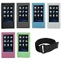 PCMICROSTORE Brand Samsung P2 YP-P2 Premium Silicone Skin Case Cover with Adjustable Sports Armband - 6 Colors Choices