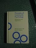 Principles of community psychology : perspectives and applications