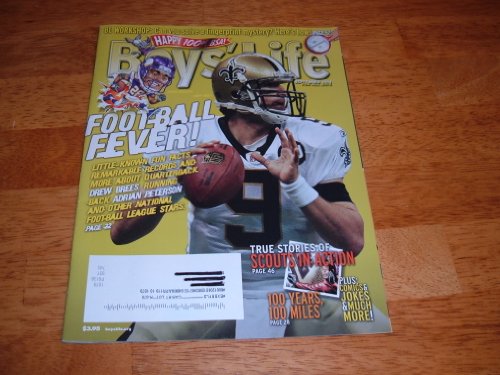 Drew Brees, New Orleans Saints-Boys' Life magazine, September 2010
