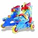 XCool Tri Skates in Blue/Yellow/Red - Medium