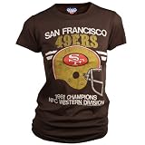 San Francisco 49ers Women's Retro Vintage T-Shirt