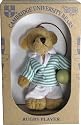 Teddy Bear Rugby Player Great Lucky Mascot