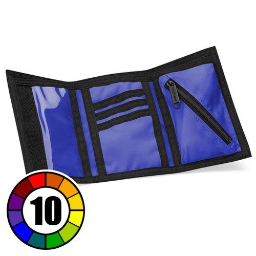 Bagbase Tri-Fold Sports Wallet - 10 Colours