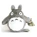 My Neighbor Totoro 9" Tall Gray Totoro Bean Filled Plush By Sun Arrow