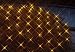 LED LICHTERNETZ 3 x 3 m 192 Dioden amber NETZ 476-80