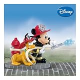 The Hamilton Collection All Fired Up Mickey Mouse And Pluto Collectible Figurine