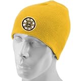 NHL Reebok Boston Bruins Gold Scully Knit Beanie